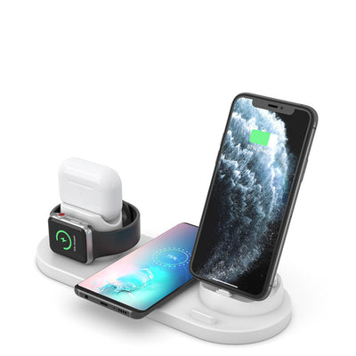 Multifunctional 6-in-1 Wireless Charging Mobile Phone Holder