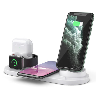 Multifunctional 6-in-1 Wireless Charging Mobile Phone Holder